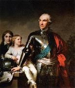 unknow artist The Count Potocki and his sons Spain oil painting artist